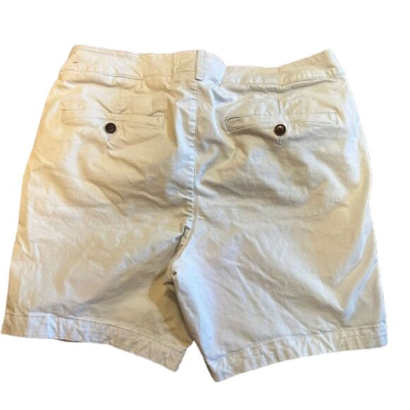 Abercrombie & Fitch Men's Light Blue Cotton Chino Stretch Shorts Size 31 - Picture 2 of 4